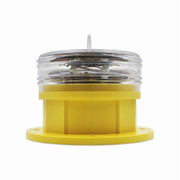 Boat Solar Sidelight IP68 Waterproof Warning Light 360 Lighting LED Flashing Beacon Light