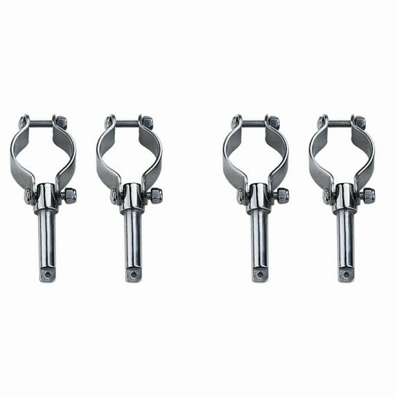 Boat Stainless Steel Row Lock Side Mount Line Oar Lock Socket Marine ...