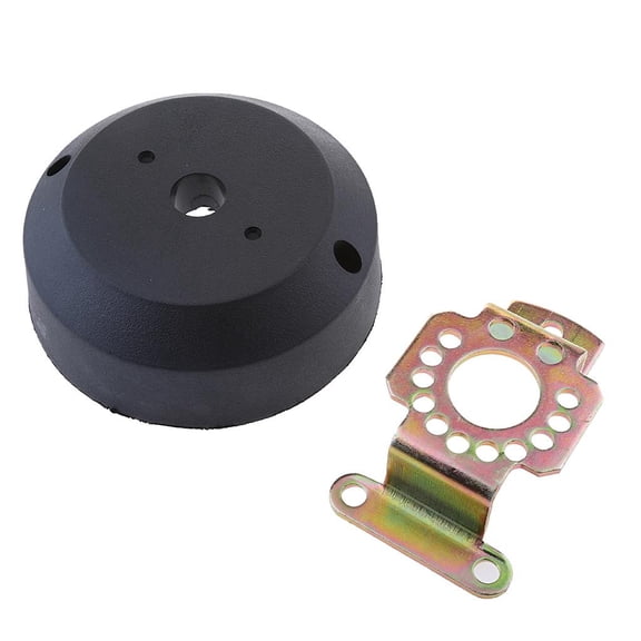 Boat Steering Wheel Bezel 90 Degree Mount Fit For Marine Outboard Rotary