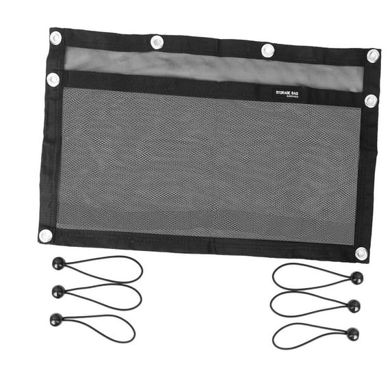 Boat Storage Bag Marine Organizer Net Pocket Large Capacity with Reinforced Edges for Kayaks Yachts and Rvs