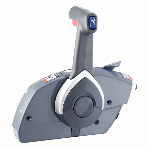 Boat Throttle Control 5006180, Side Mount Outboard Control Box for Evinrude, Marine Throttle w/ Power Trim & Lanyard