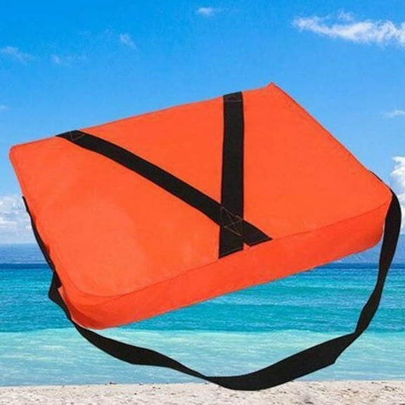 Boat Throwable Flotation Device 18x14in High Buoyancy Boat Throw Cushion for Boating, Swimming, Rescue Boat Throwable Flotation Device Polyethylene Foam Lifesaving Floating Board