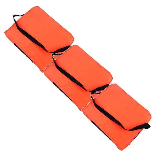 Boat Throwable Flotation Device 18x14in High Buoyancy Boat Throw Cushion With Strap Water Proof Throwable Flotation Device For Boating Swimming Boat Throwable Flotation Device Outdoor 3PCS