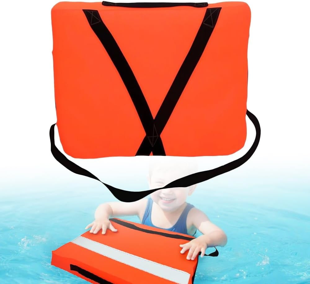 Kalastussaari Wurfkissen Rettungsboje Orange - PE Schaum Auftriebskissen Für Boote