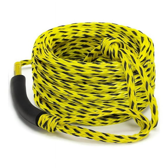 Boat Tow Rope , 60FT 3K 1-3 Riders Tube Boating Ropes Heavy Duty Ski for Float Water Skiing