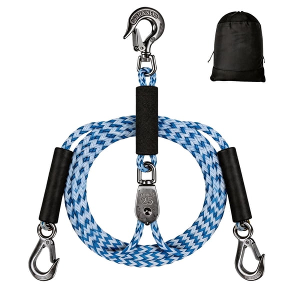 Boat Tow Rope, Watersports Floating Tubing Line, Wakeboard Tow Rope for Marine Skiing Lake Pool Camping Canoe Pontoon Kayak Fishing