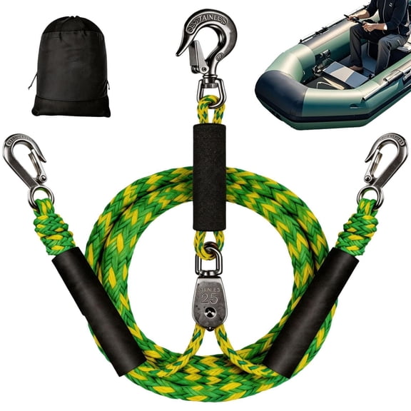 Boat Tow Rope,Watersports Pulling Floating Line - Boat Towable Rope,for Marine Skiing Lake Pool Camping Canoe Pontoon Kayak Fishing