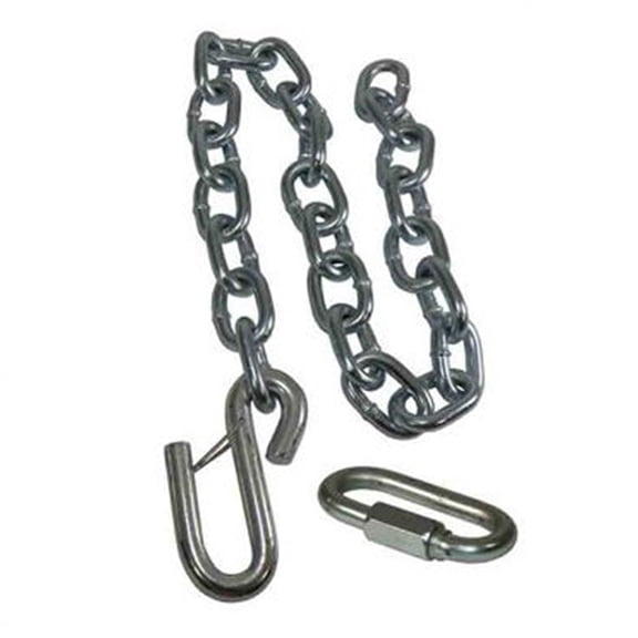 Boat Trailer Bow Chain (BC-250) 3/16" x 24" with 1/4" Quick Link