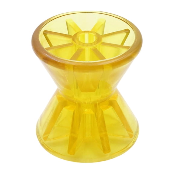 Boat Trailer Bow Roller Shaft Keel Bow Stop Heavy Duty PVC Material for Secure Transportation on Docks and Ports