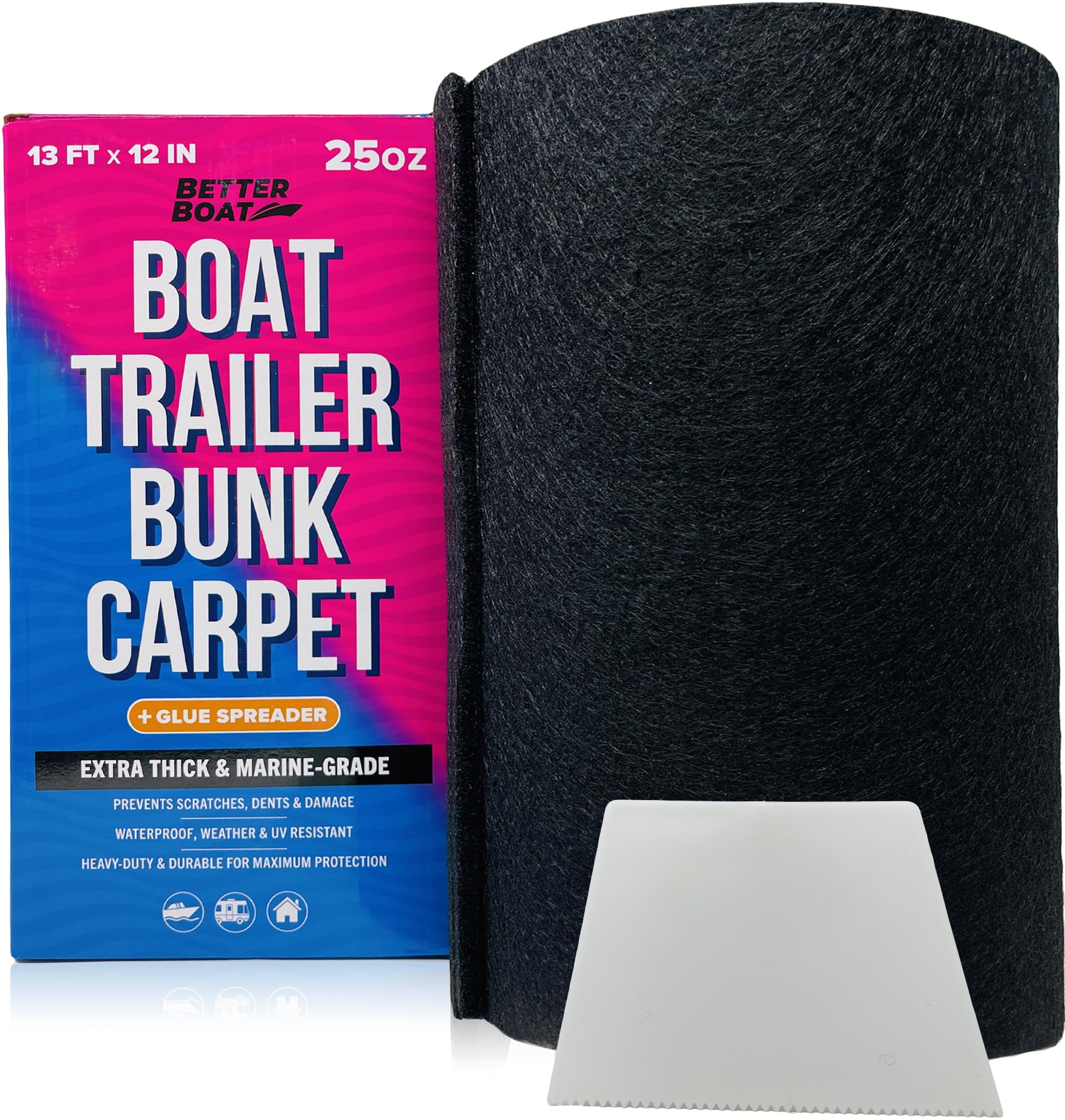 Boat Trailer Bunk Carpet for Boat Trailers Black Marine Carpet Boat