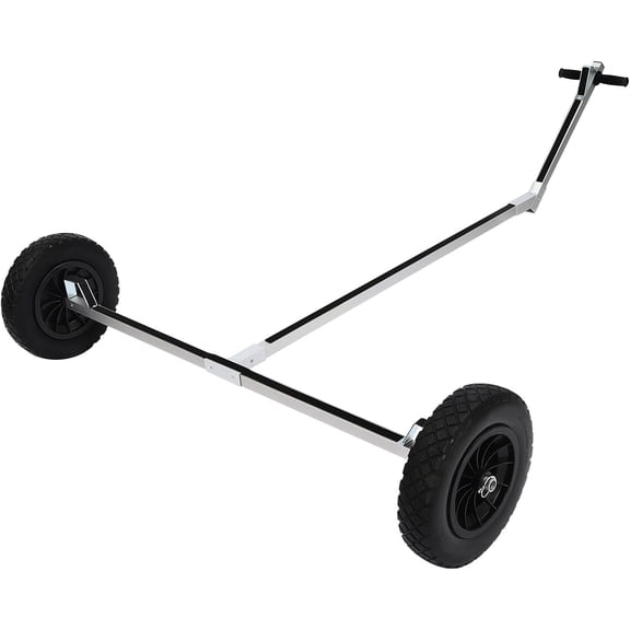 Boat Trailer Dolly 88lbs Load Capacity Aluminum Alloy Trailer Mover for Moving Kayak Motorboat Fishing Boat Trolley for Small Boat Sailboat Dolly