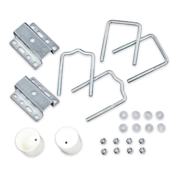 Boat Trailer Galvanized Universal Pole and Post Mounting U Bolt Kit Boat Trailer Compatible with Optima 2016 2017 2018 2019 2020