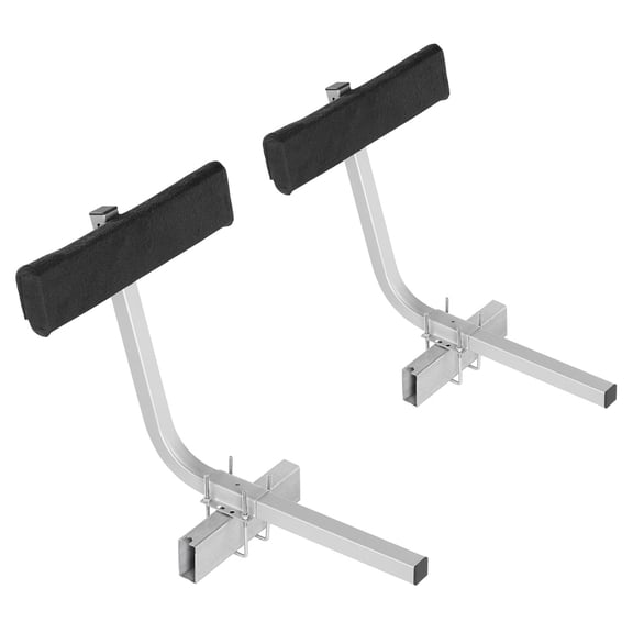 Boat Trailer Guide Poles 2 PCS Adjustable Short Bunk Guide Ons Steel Roller Guides with Cushion for Ski Fishing Sailboat Trailer