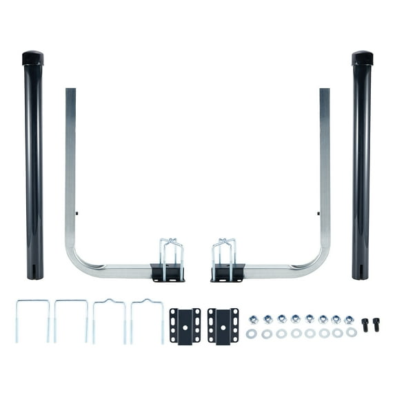 Boat Trailer Guide, Trailer Guide Ons Galvanized Steel for Boat, Fishing Boat, Sailboat Trailer L-Shaped