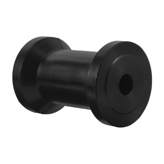 Boat Trailer Guide Wheels in Black PU Material for Smooth Loading and Unloading