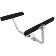 thumbnail image 1 of Boat Trailer Guide-ons, 40"/48" Adjustable, 2PCS Rustproof Electro-Galvanized Steel Trailer Guide ons, Trailer Guides with PVC Pipes, for Ski Boat, Fishing Boat, Sailboat Trailer (2 PCS), 1 of 10