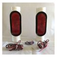 Boat Trailer Incandescent Pipe Light Kit for 2" PVC Upright Poles