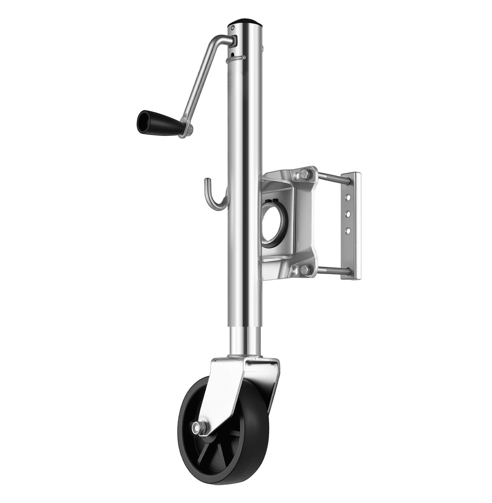 Boat Trailer Jack 1000 lbs Heavy Duty Tongue Jack Swivel Mount Marine - Lift Jack for Trailers, RV, Yacht, Travel Trailers - Adjustable 12.8-23 Inch
