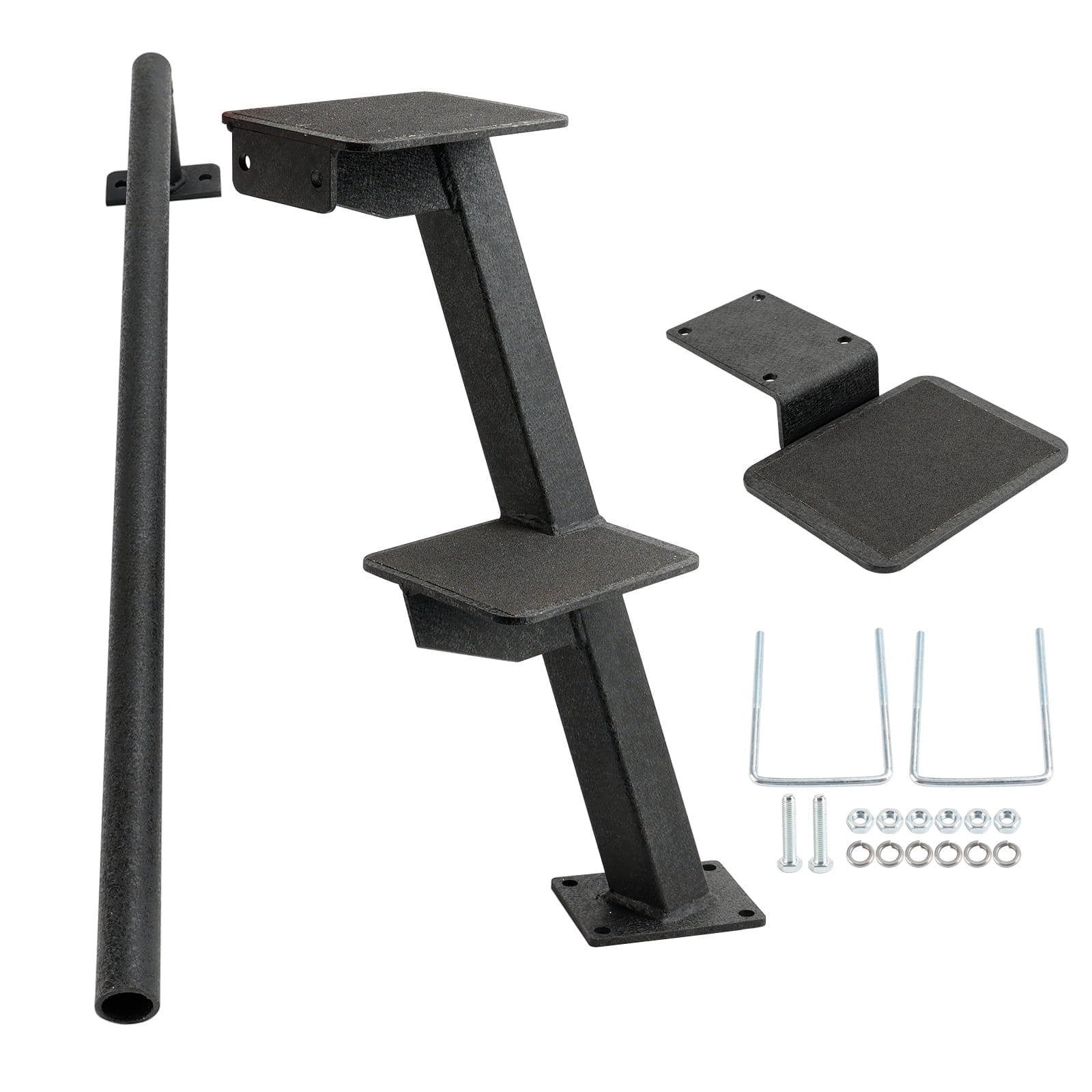 Universal Steps Boat Trailer Steps 3 Step Combo Step Bass Heavy-Duty Boat Trailer Steps ...