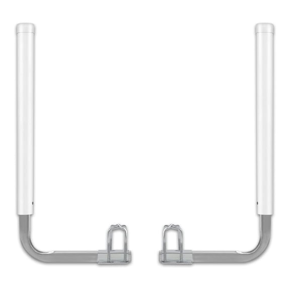 Boat Trailer -ons, 40"/" Adjustable, Rustproof Electro-Galvanized Steel Trailer ons, Trailer with White PVC Pipes, for Ski Boat, Fishing Boat, Sailboat Trailer 2PCS