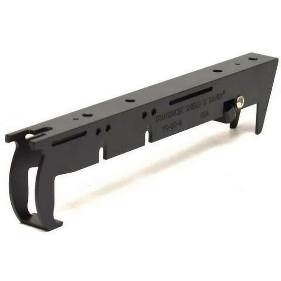 Boat Transducer Shield Saver TG-DS-9 | Black Powder Coated Aluminum