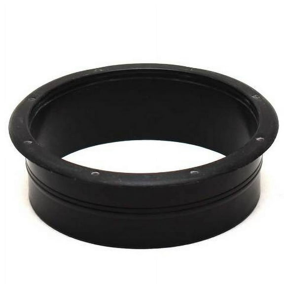 Boat Trim Ring | 4 5/8 x 1 1/2 Inch Black Plastic