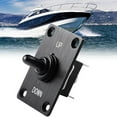 thumbnail image 1 of Boat Trim Switch, Marine Momentary Toggle Up Down Switch, 3-Way 12V 15A On Off On Switch Panel, Rocker Trim Tabs Switch, 1 of 6