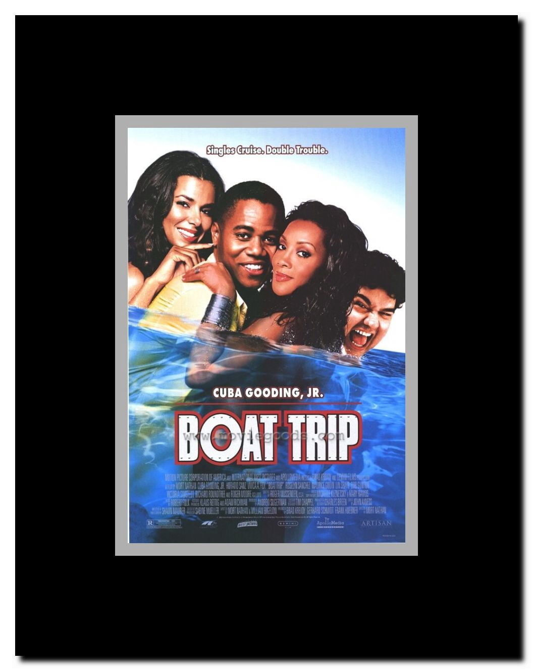 Boat Trip Framed Movie Poster