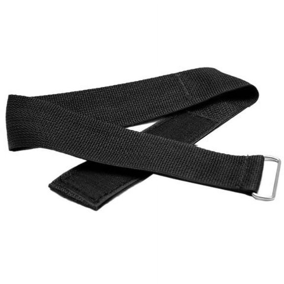 Boat Trolling Motor Tie Down Strap | 27 Inch Nylon Black