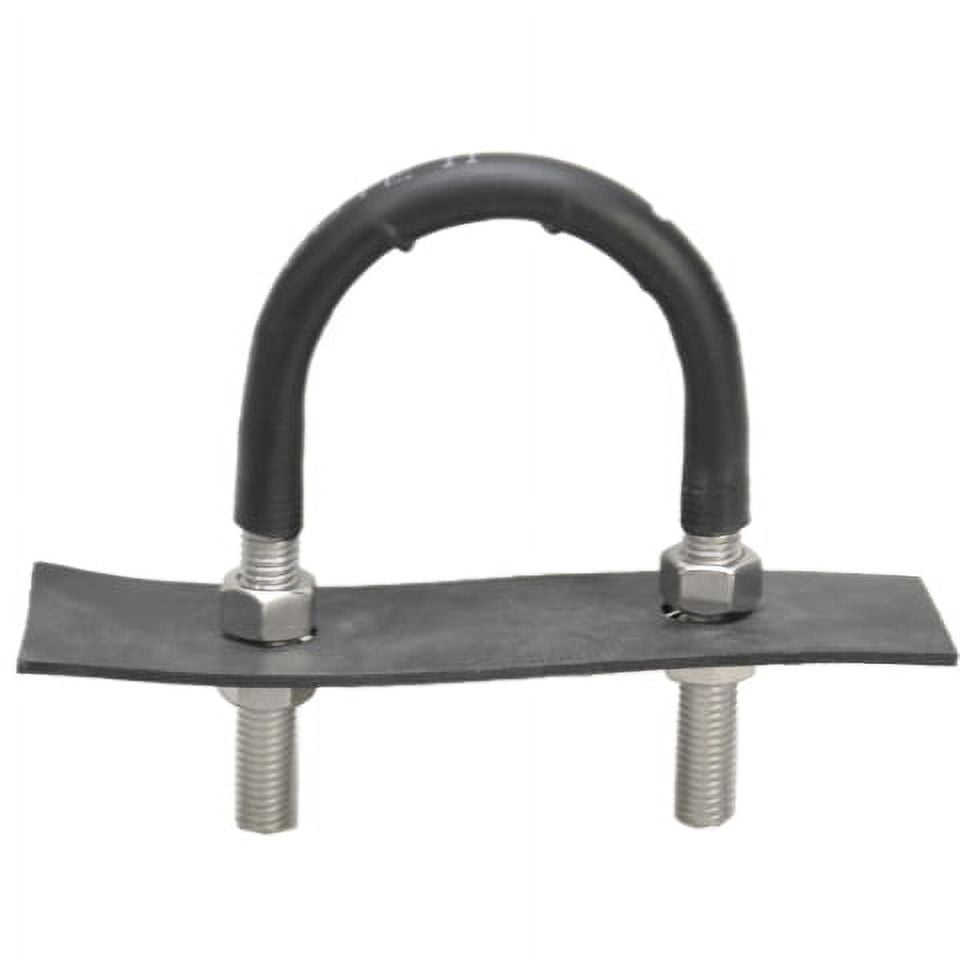 Boat U Bolt Cote | 1/2 x 2 1/2 x 5 1/4 Inch Rubber Coated Stainless