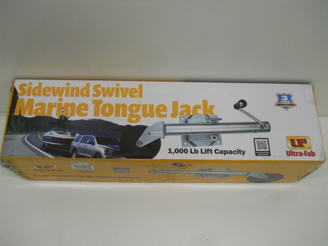 Boat Utility Trailer Pivoting Swivel Tongue Jack Kit / 1000 LB Tongue