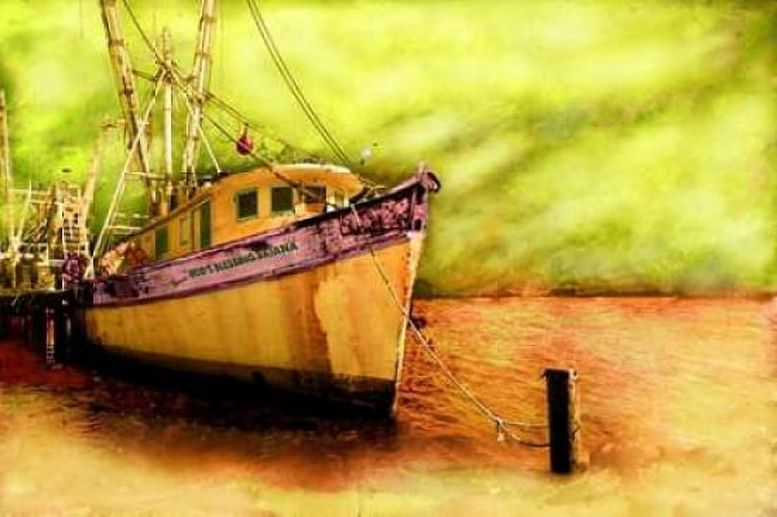 Boat VI Canvas Art - Ynon Mabat (12 x 18)