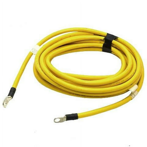 Boat Windlass Relay Cable | 29 FT Ground 4 AWG Yellow