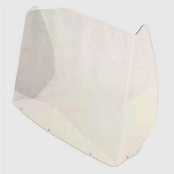 Boat Windshield | 31 1/4 x 24 1/4 x 13 1/2 Inch Light Smoke Plexiglass
