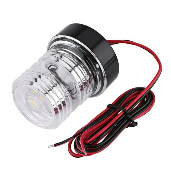Boat Yacht Navigation Anchor Lights All Round 360° White 12V LED Daylight Waterproof Signal Lights
