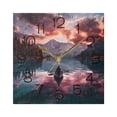 thumbnail image 1 of Boat on Forest River Wall Clock 7.78" Non-Ticking Silent Battery Operated for Home Bedroom Office Kitchen Living Room(Gold), 1 of 10
