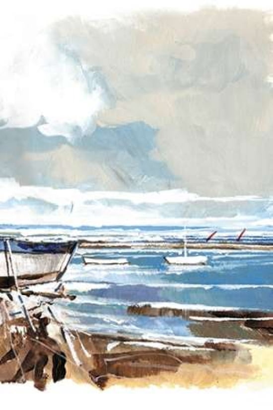 Boat on Shore I Canvas Art - Stuart Roy (20 x 28)