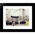 thumbnail image 1 of Boat on the Quay 20x24 Framed Art Print by Morisot, Berthe, 1 of 2
