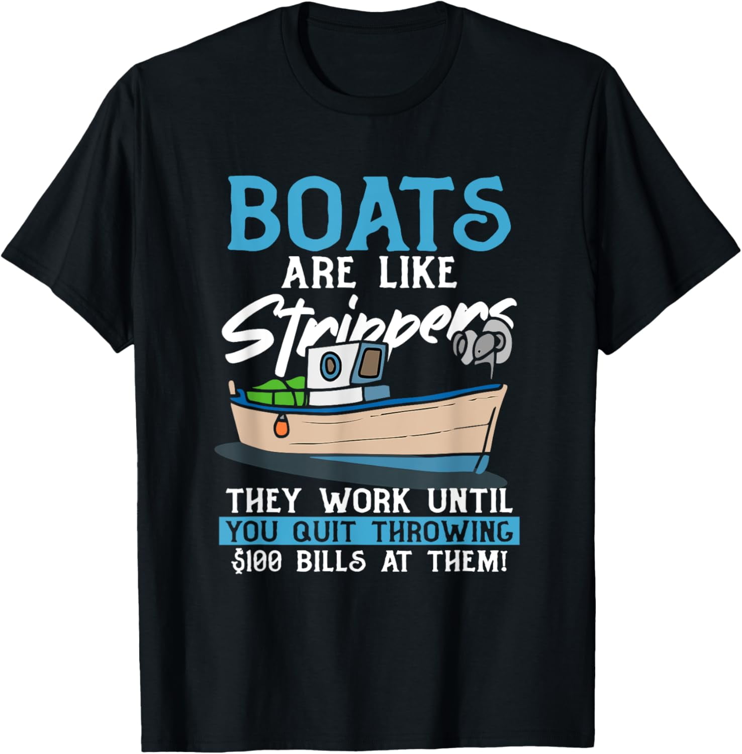 Boat saying boat owner, boat driver, boat captain TShirt