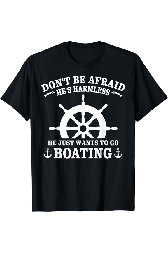 Boat, sports boat, sailing boat, motor boat, captain T-Shirt