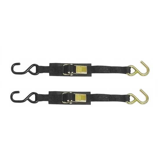 BoatBuckle Kwik-Lok Transom Tie Down - 1" x 4' - Pair
