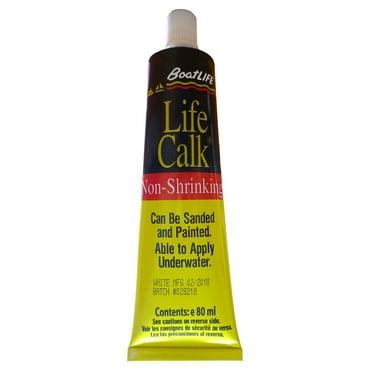 BoatLIFE Life-Calk Sealant Tube - Non-Shrinking - 2.8 FL. Oz - Black | Bundle of 10