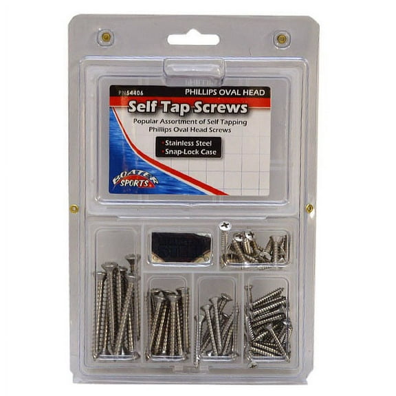 Boater Sports Boat Self Tap Screw Kit 54406 | Stainless Various Sizes