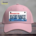 thumbnail image 1 of Boaters Paradise Washington Novelty License Plate Hat Cotton Pink, 1 of 1
