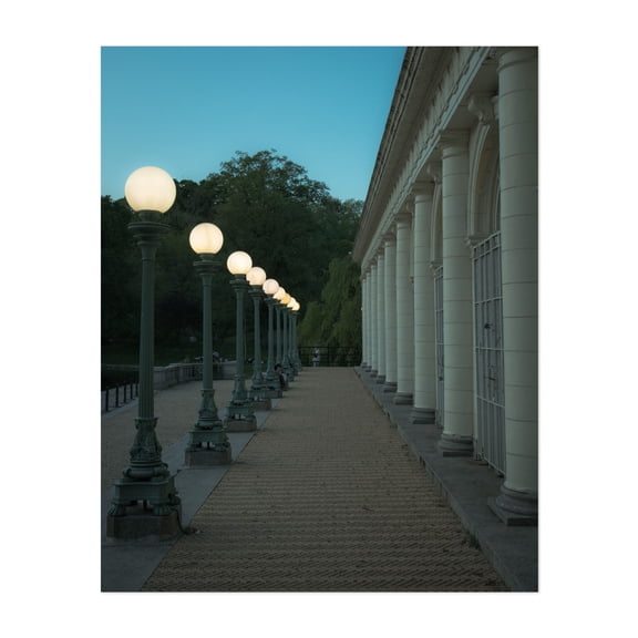 Boathouse Blues - Brooklyn New York Photography Architecture Street Photography Unframed Wall Art Print 9 x 12 inches