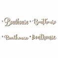 thumbnail image 1 of Boathouse Sign Unfinished Wood Cutout Home Decor DIY Option 4- 30" Wide / 1/2", 1 of 3