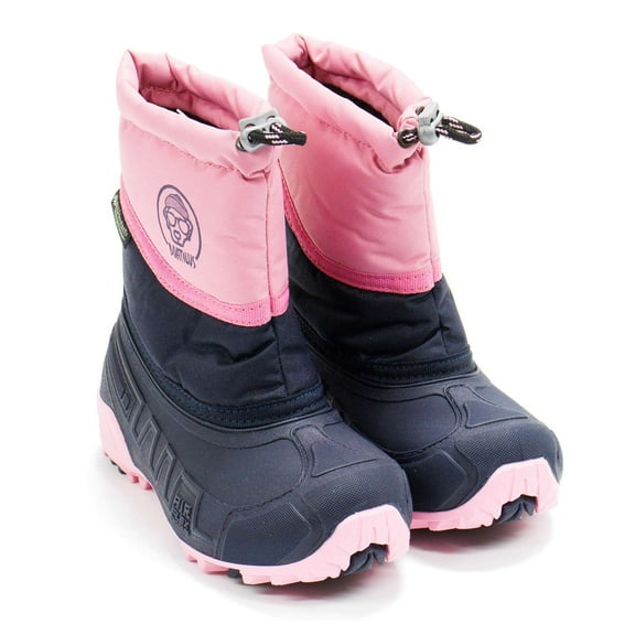 Boatilus Girls Hybrid03 Waterproof Boots, Rose Deep,3 M US