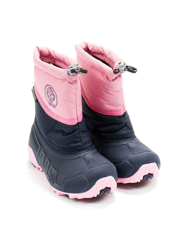 Boatilus Girls Hybrid03 Waterproof Boots, Rose Deep,4 M US