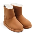 thumbnail image 1 of Boatilus Girls Pepper 20 Lined Rain Boots, Cognac,5 M US, 1 of 7