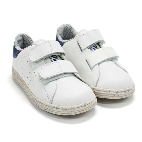 Boatilus Toddlers Ds 004 Sneakers, White \ Navy,11 M US